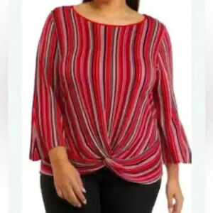 NWT RUBY RD WOMEN’S METALLIC TWIST SWEATER